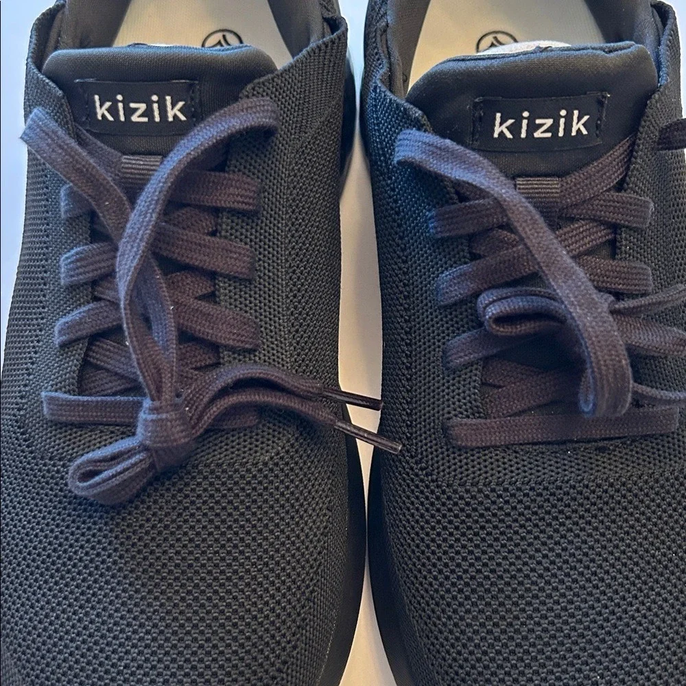Kizik Athens Women's Black Sneakers Sz 11W‎ NWOT PRM